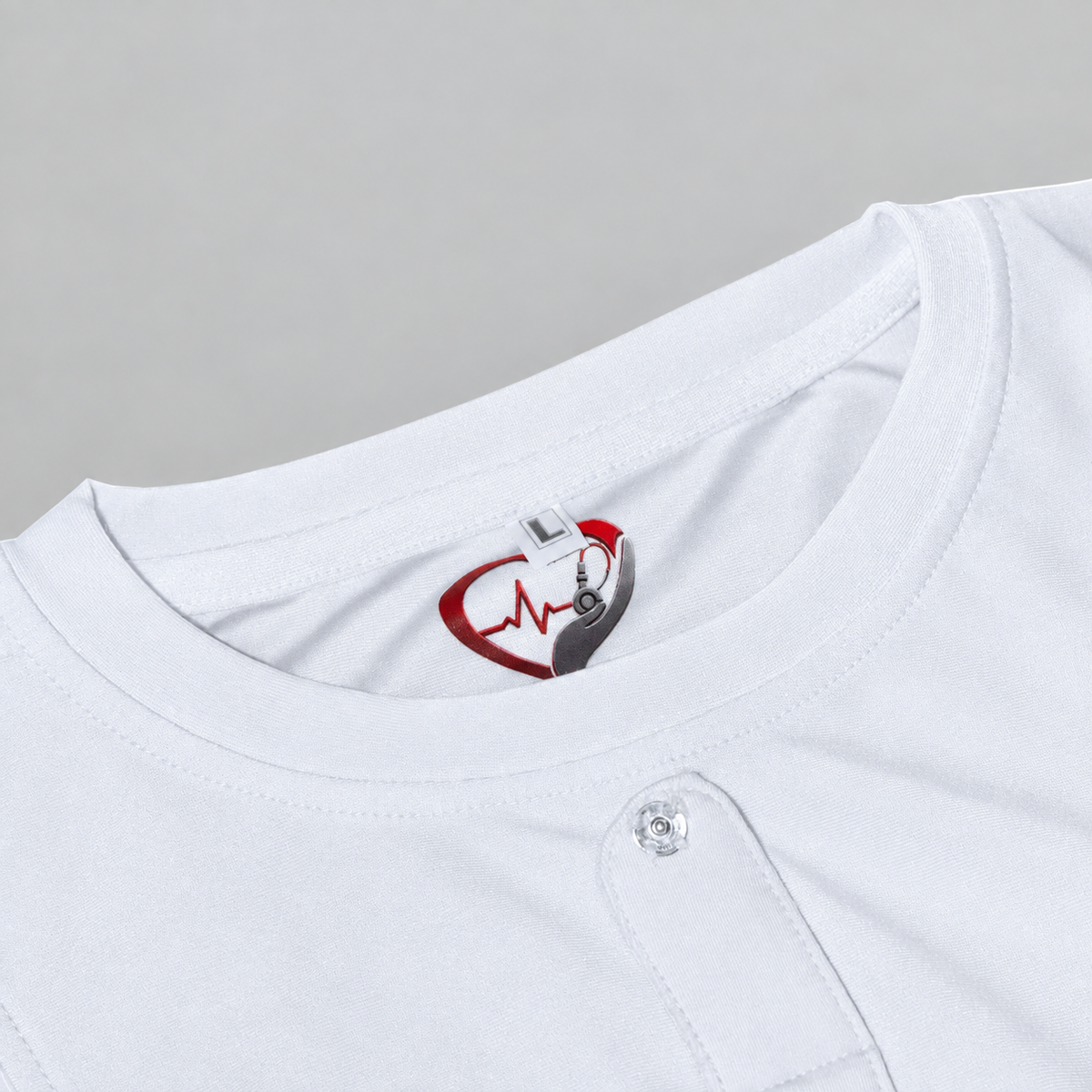 LVAD Functional White Tank Top For Women