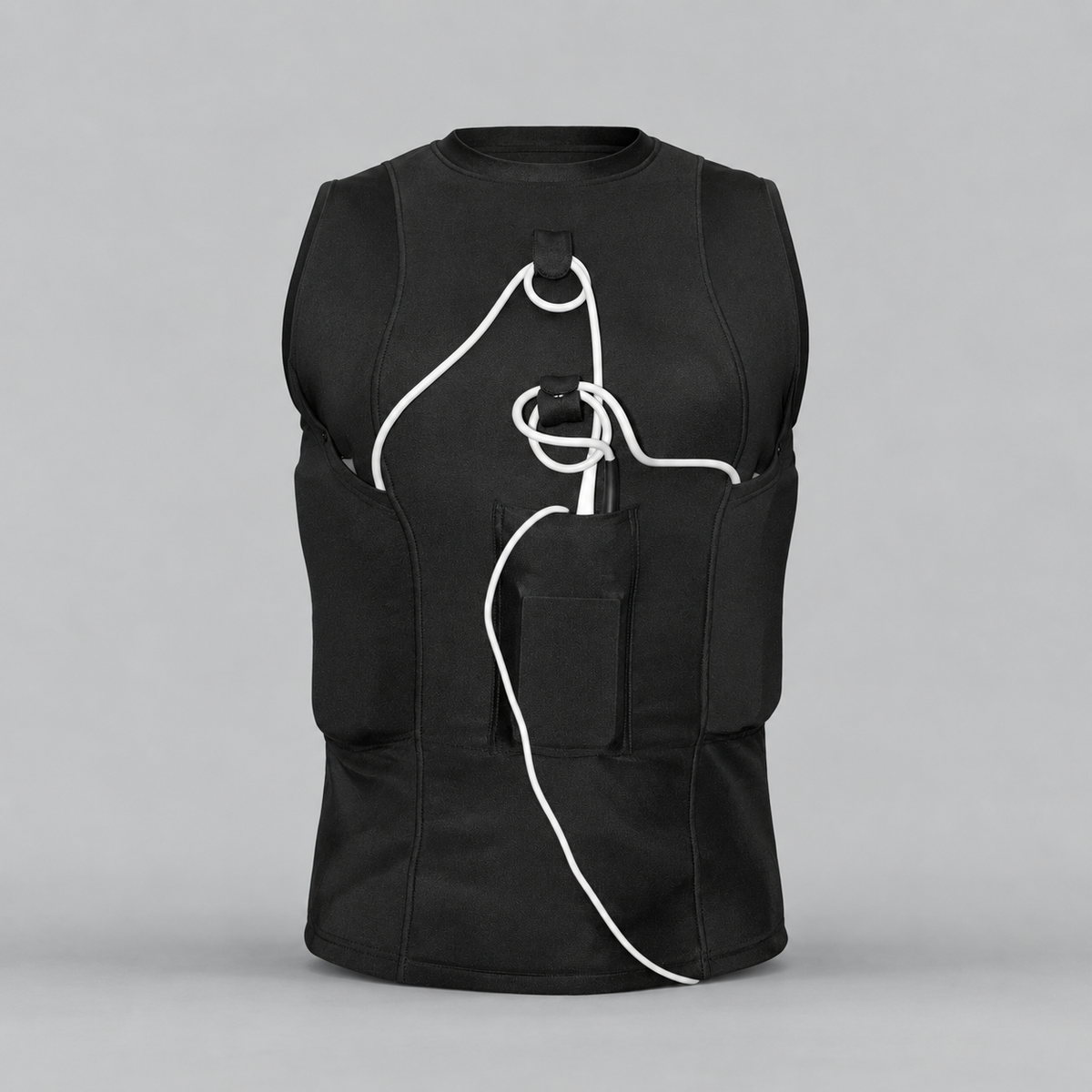 LVAD Functional Black Tank Top for Women