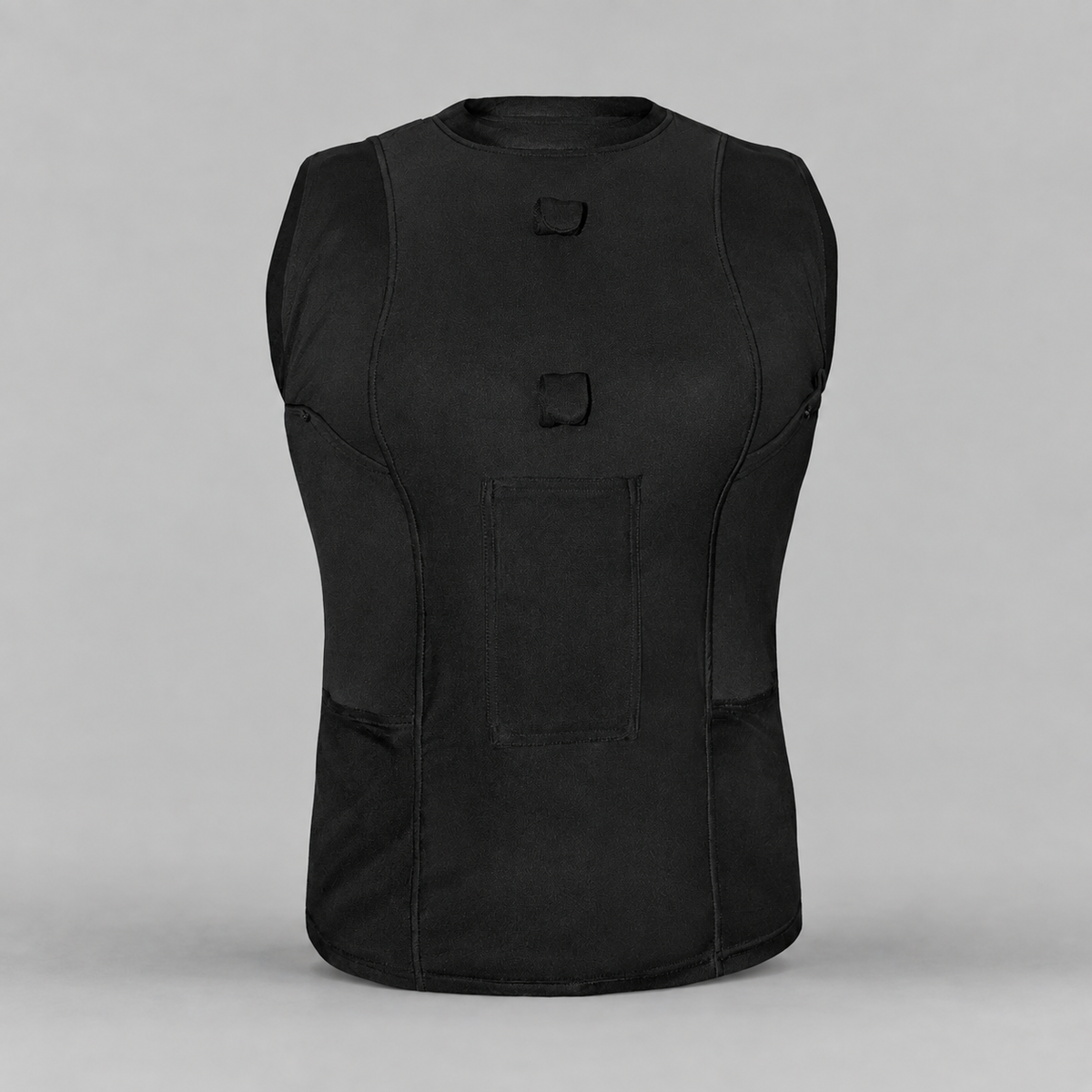 LVAD Functional Black Tank Top for Women