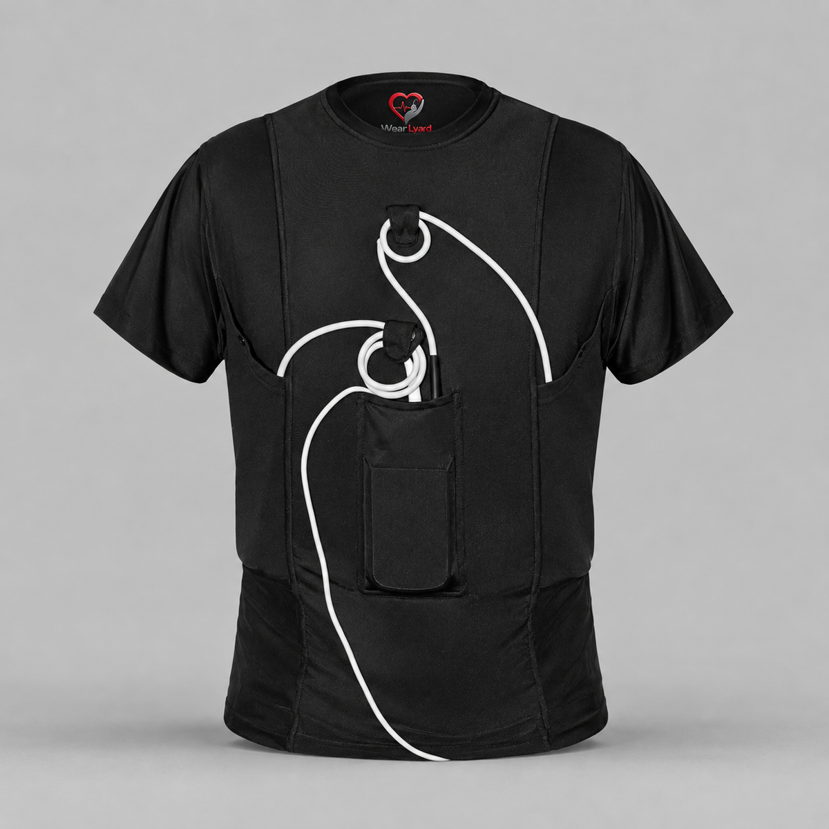 LVAD Functional Black Shirt for Men