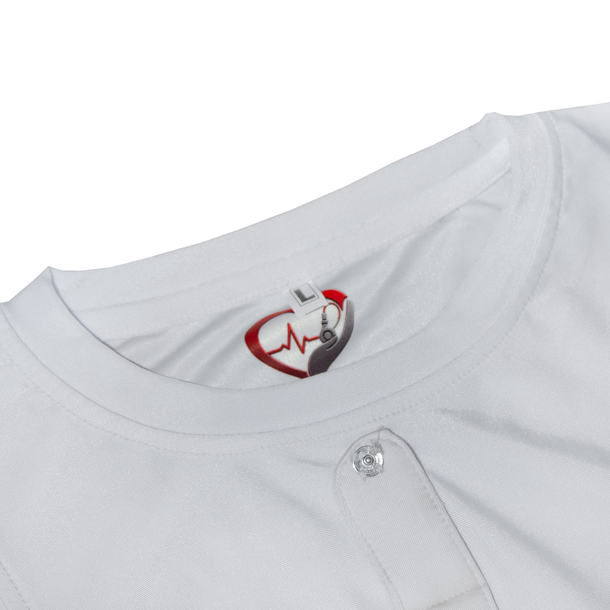 LVAD Functional white Tank Top for Men